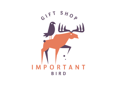 важная птица