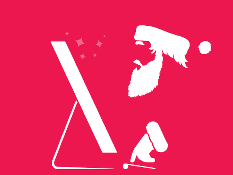 iMac Santa Magic