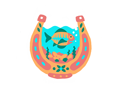 счастливая рыбка