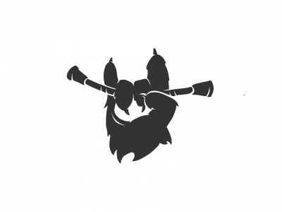 Siberian double staff