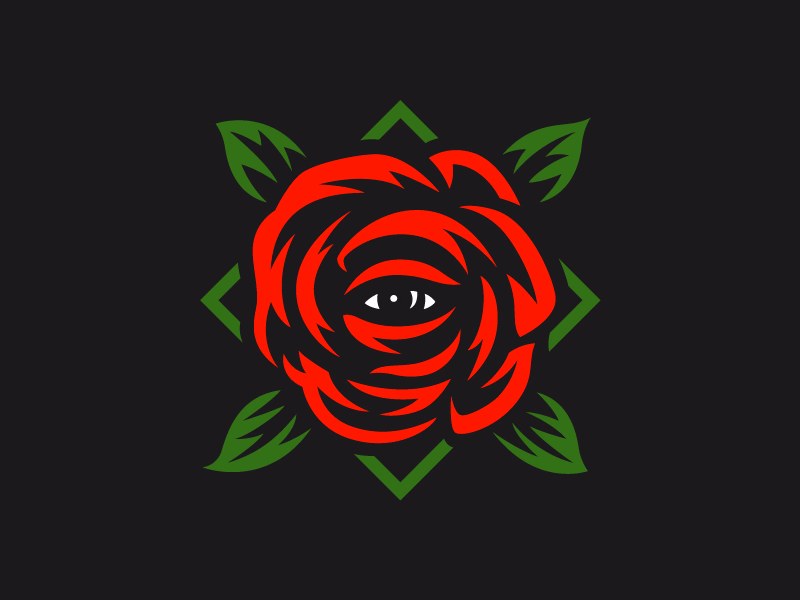 Rose and eye
