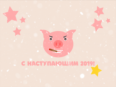 С Наступающим 2019!