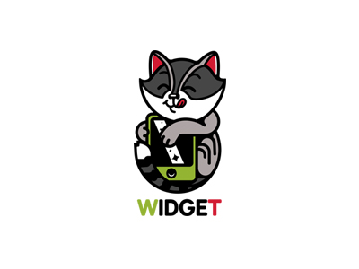 Widget енот