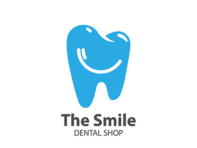 зуб с улыбкой из щетки