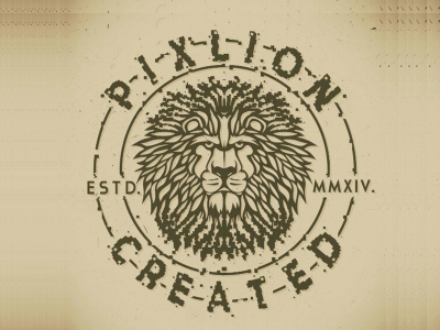 Logo  PIXLION CREATED