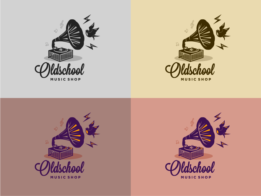 Oldschool music presentation