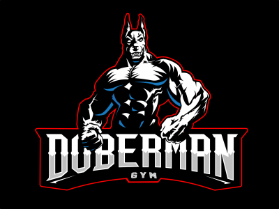 Лого для Doberman GYM
