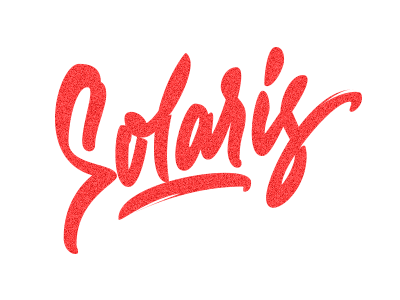Solaris lettering