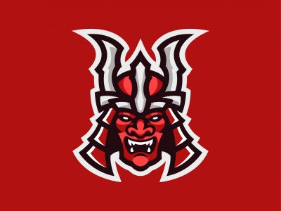 SAMURAI MASCOT LOGO