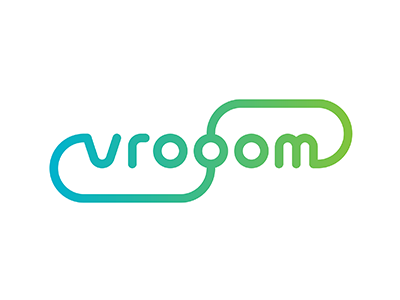 Driverless car logotype