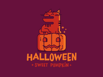 Halloween sweet pumpkin