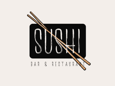 Sushi Bar Logo Concept