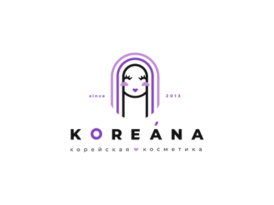 логотип для магазина корейской косметики