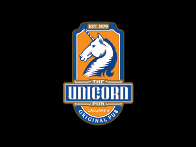 Unicorn hanging sign