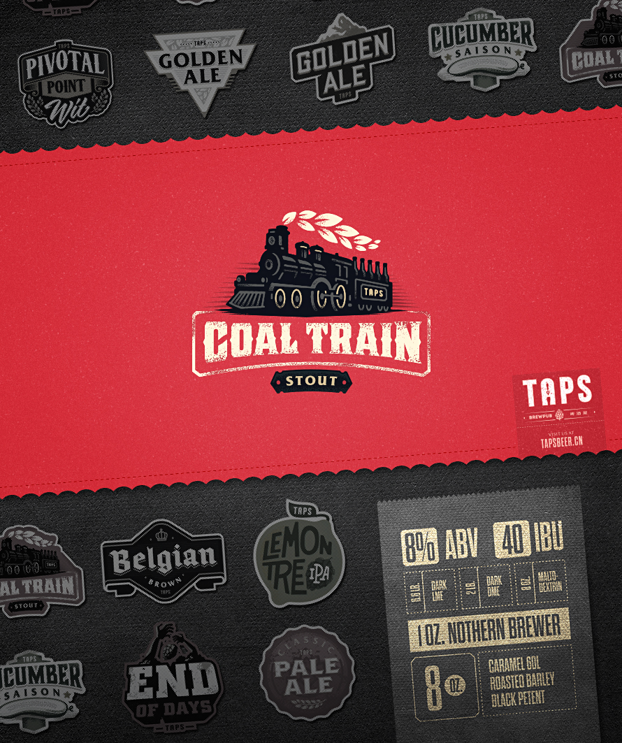 TAPS Coal Train Stout presentation