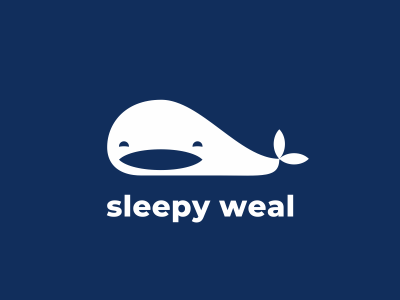 sleepy weal  whale