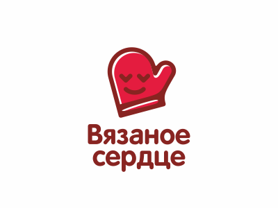 Вязаное сердце