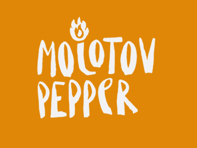 Логотип для концепта острых соусов