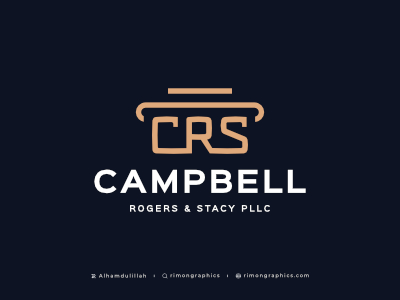 Letter C R S Law Firm Logo