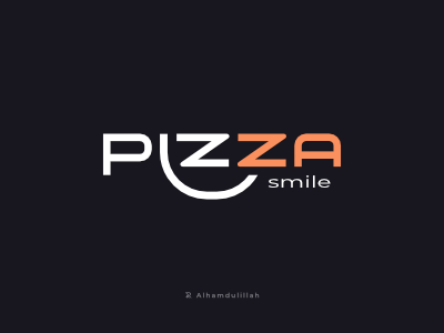 Pizza smile logo