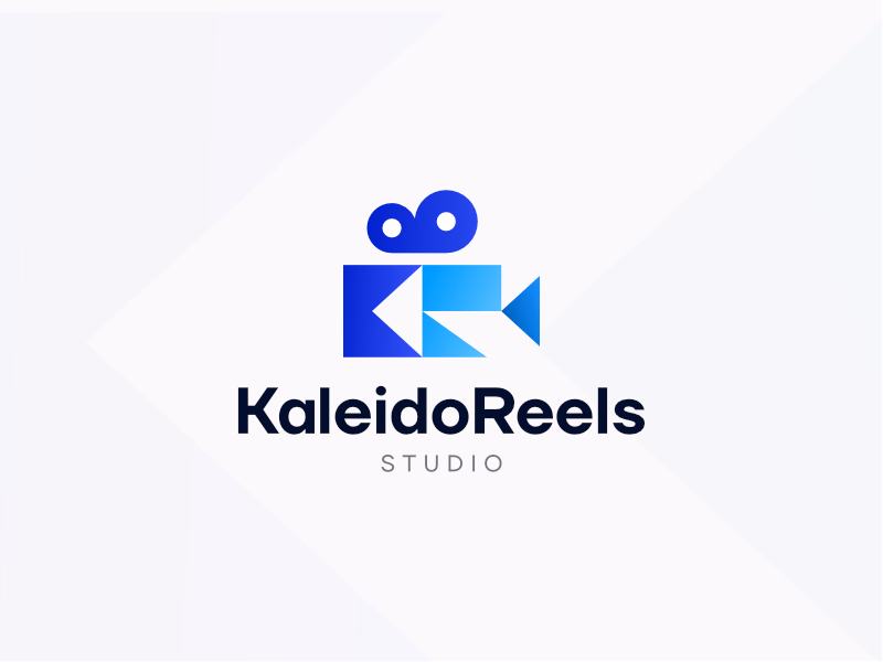 KaleidoReels Studio Letter Logo