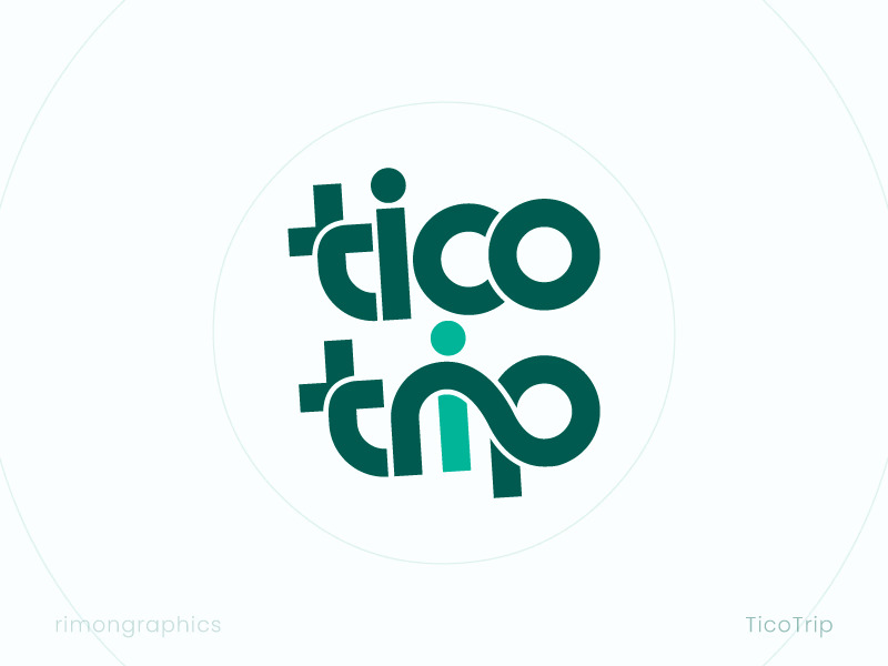 TicoTrip Logo Design Concepts