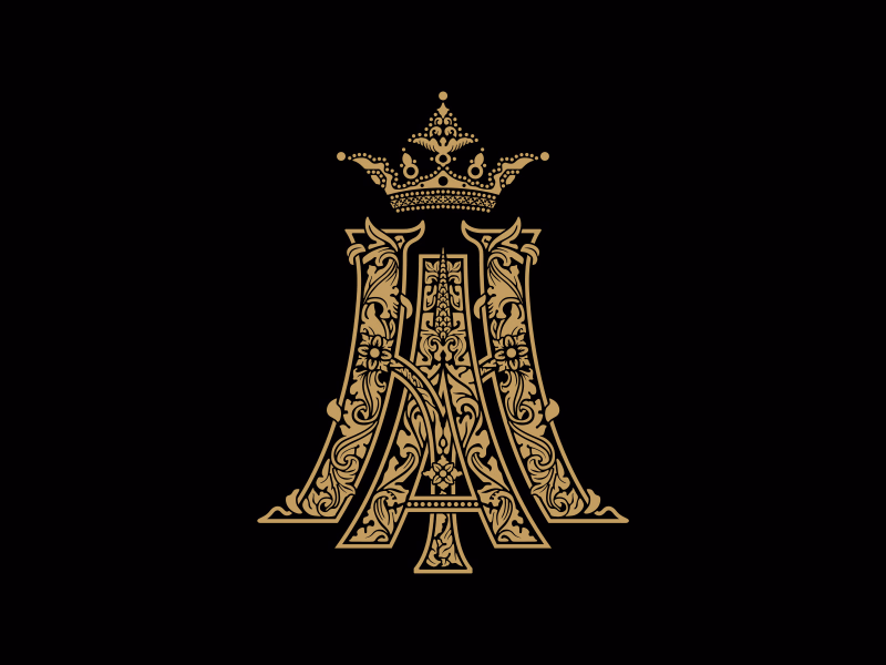 Монограмма АМ