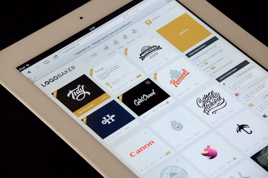 Logobaker first logo presentation