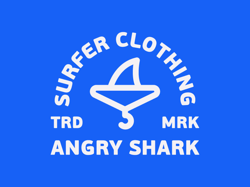 Angry shark