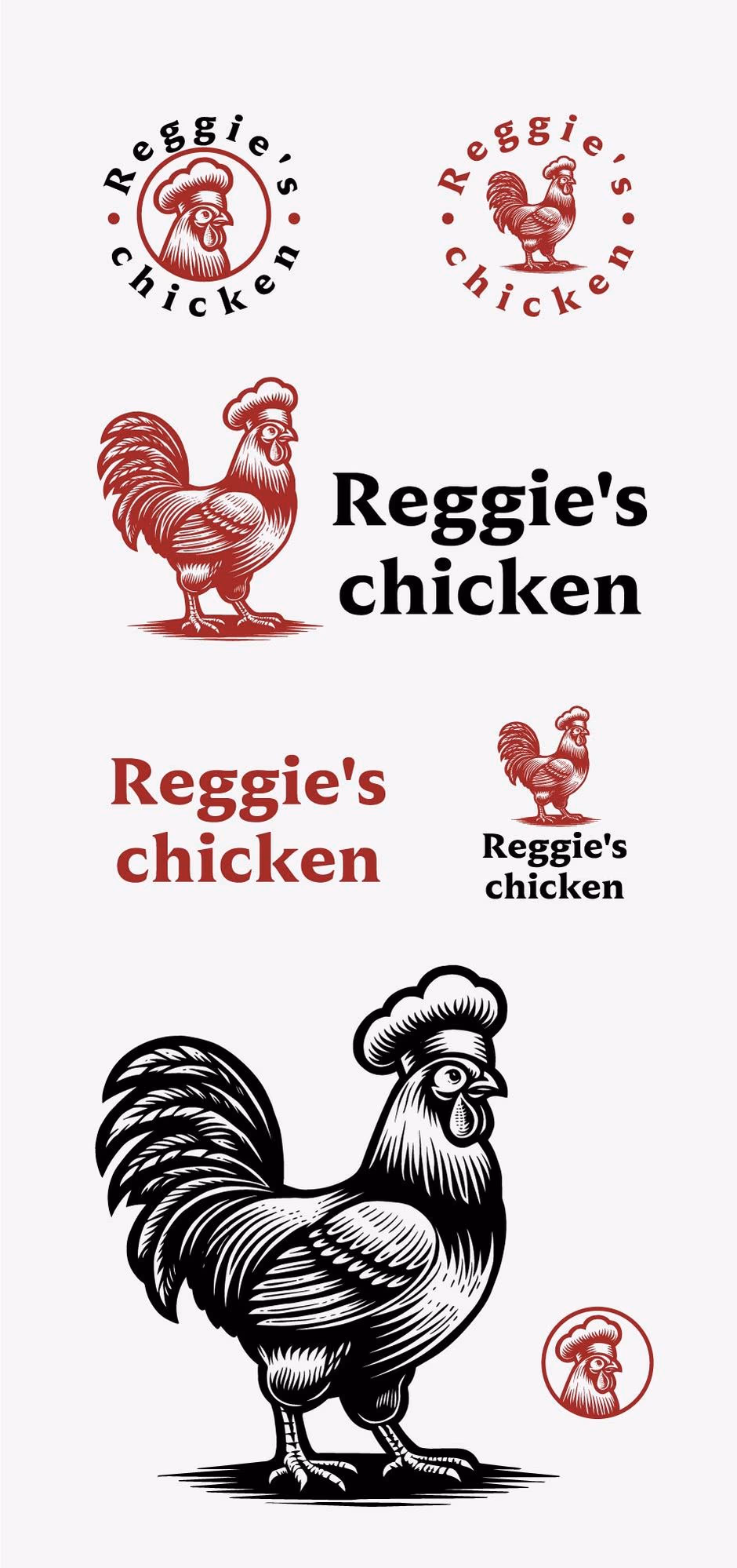 Reggies chicken presentation