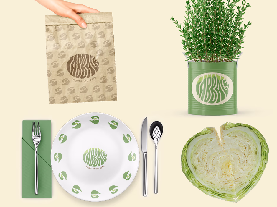 Cabbage presentation