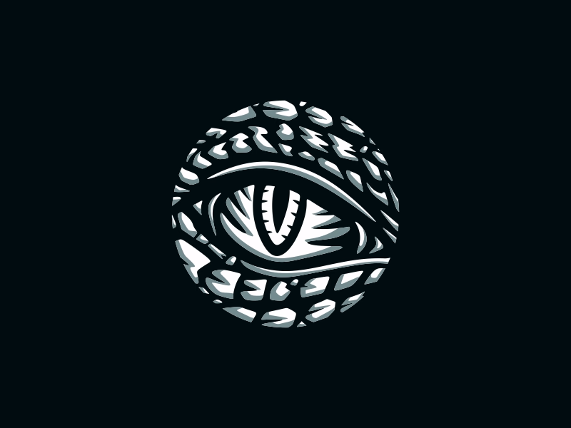 Circle Crocodile Eyes