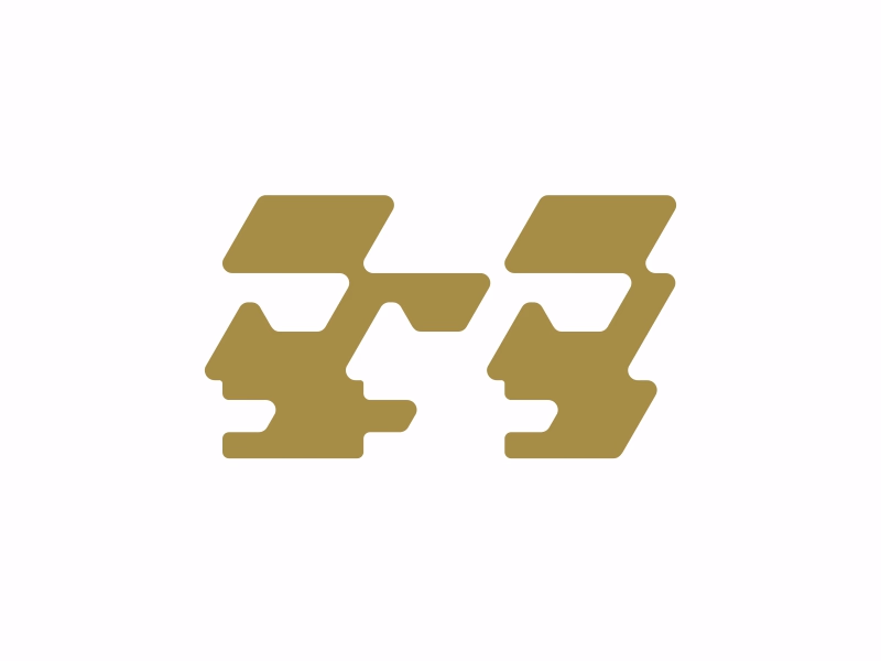 THREE MAN WEARING EYEGLASSES IN NEGATIVE STYLE