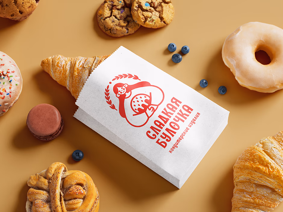 Сладкая булочка presentation