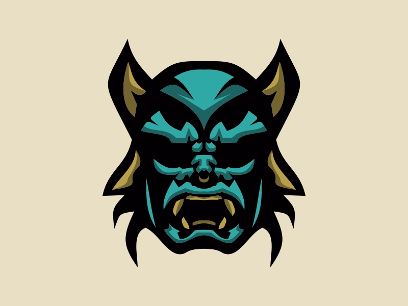 Villain mask logo