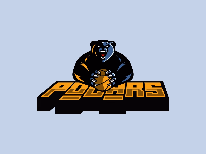 Bear basketball logo