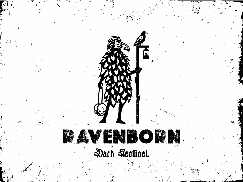 Raven shaman logo