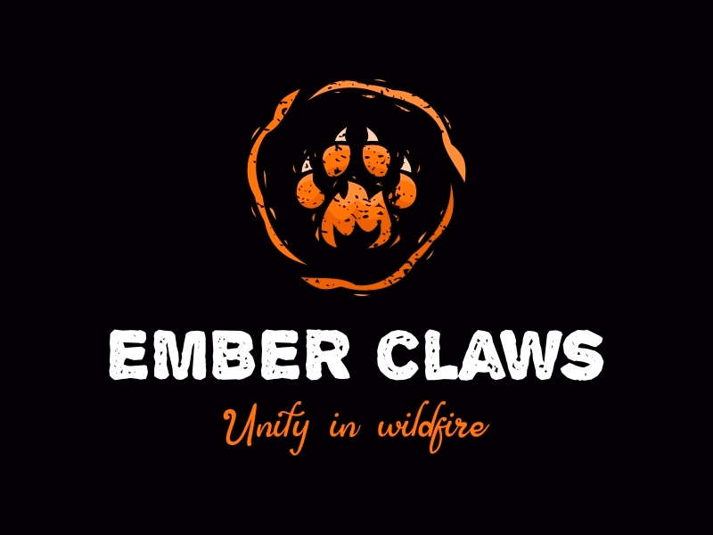 Flame claws logo