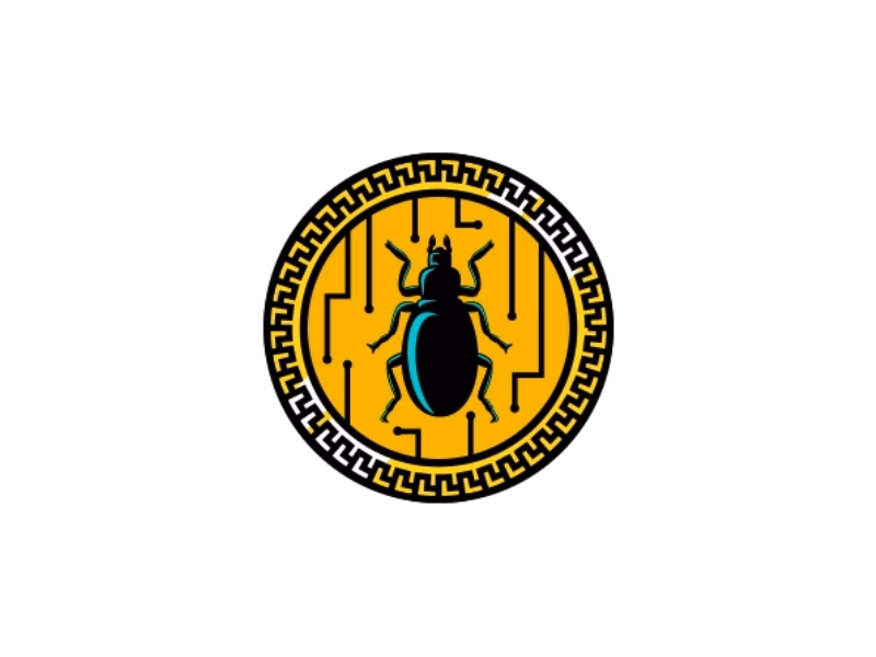 Insect coin here logo
