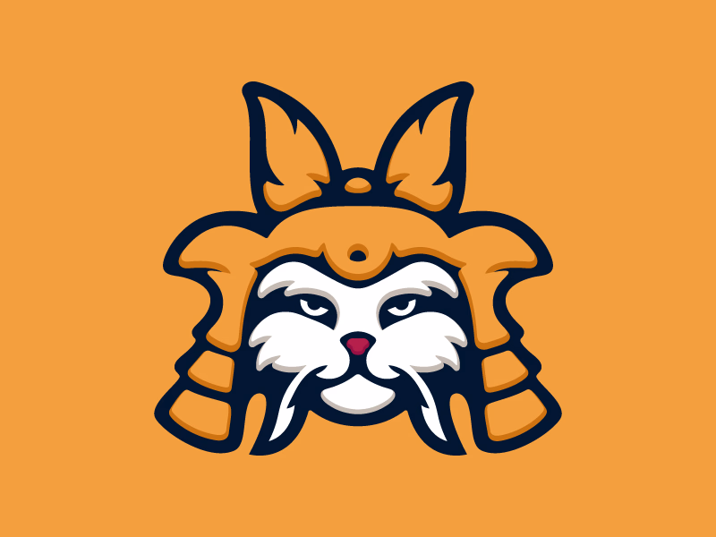 Кот самурай