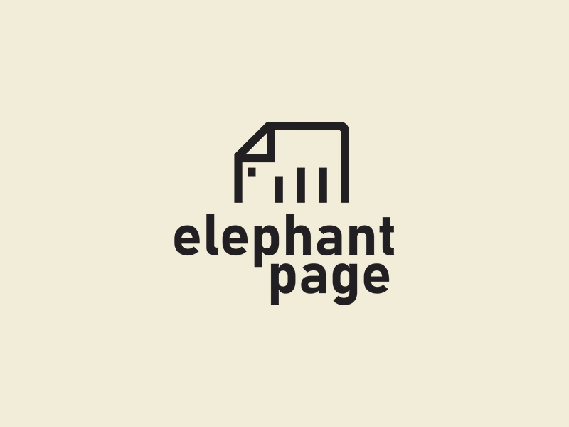 Elephant page shot