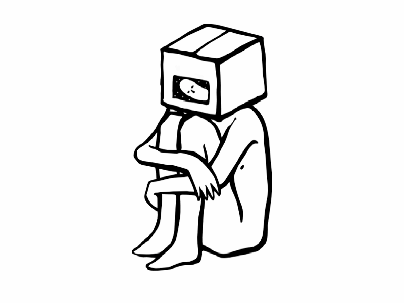 think outside the box shot