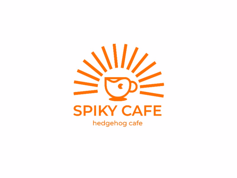 Логотип Spiky cafe