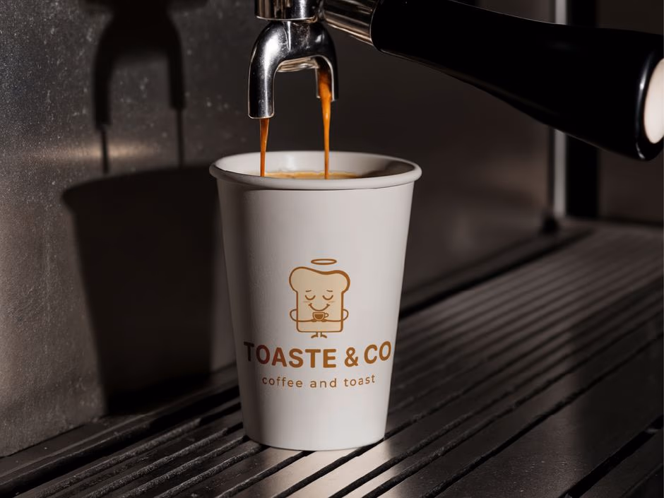 Тост и кофе presentation