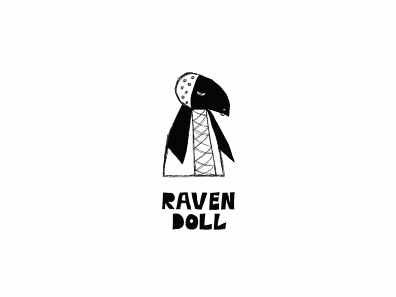 Raven doll