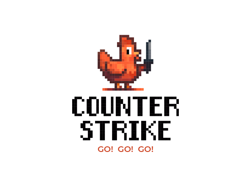 Ироничный редизайн логотипа для CS