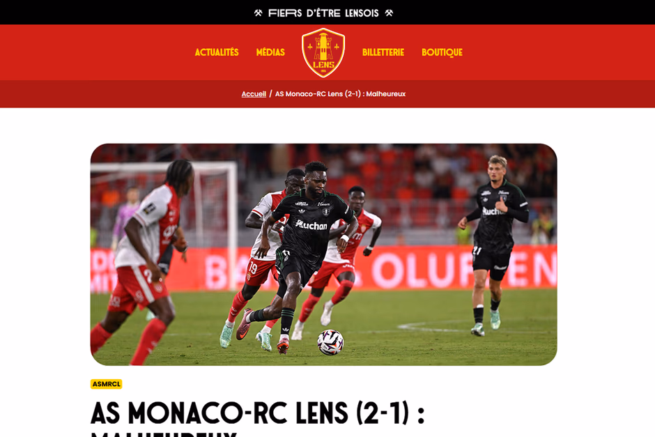 RC LENS presentation