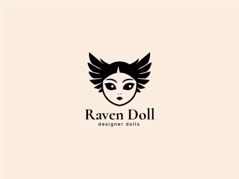Raven doll