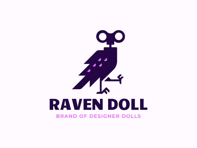 Raven doll