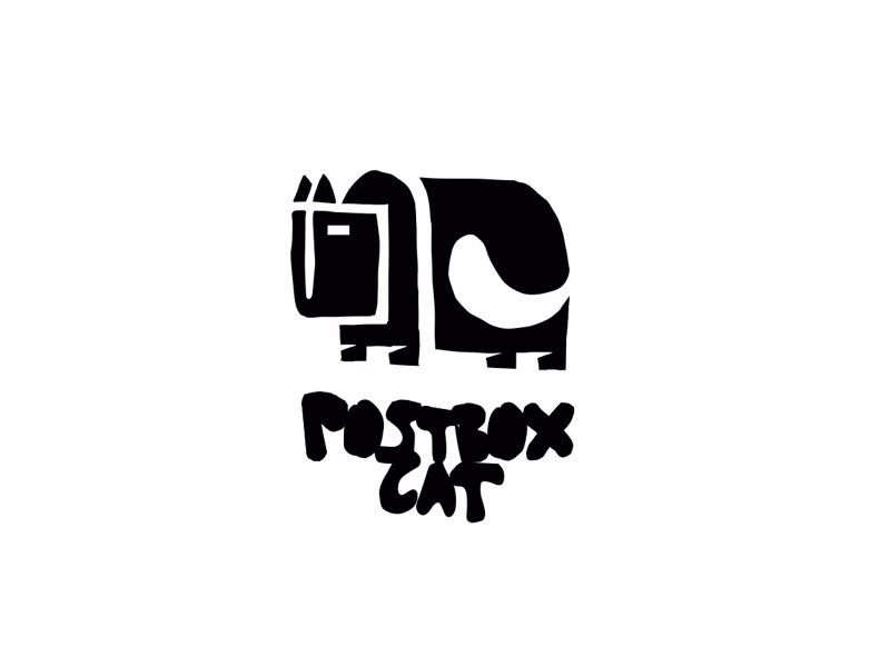 postbox cat